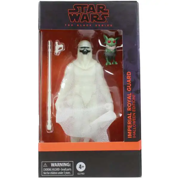 Star Wars Return of the Jedi Black Series Imperial Royal Guard Action Figure [Halloween Edition]