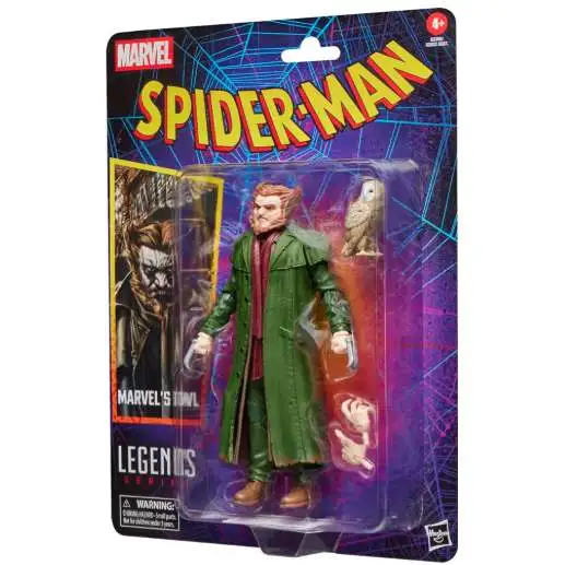 Spider-Man Marvel Legends Retro Series Owl Action Figure