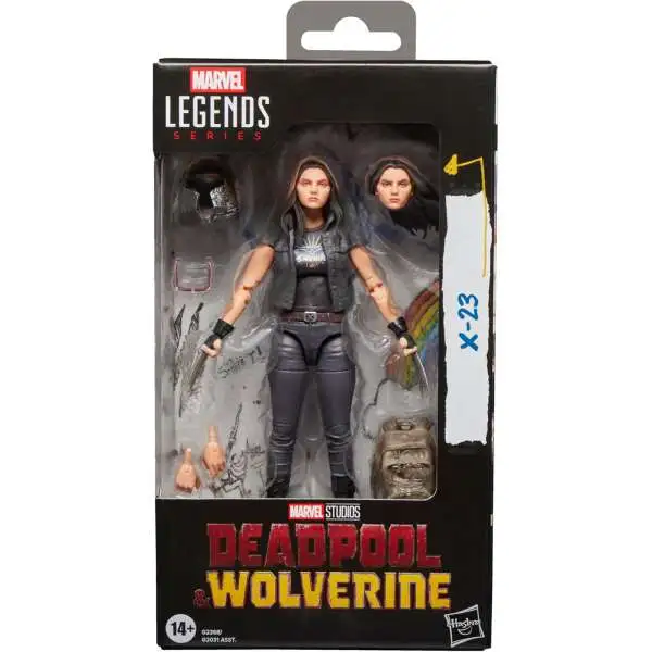 Deadpool & Wolverine Marvel Legends X-23 Action Figure (Pre-Order ships April)