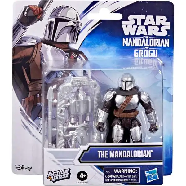 Star Wars The Mandalorian & Grogu Actionverse The Mandalorian Action Figure