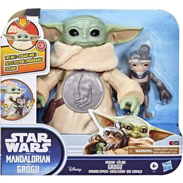 Star Wars The Mandalorian & Grogu Huggin' Grogu 6.5-Inch Plush