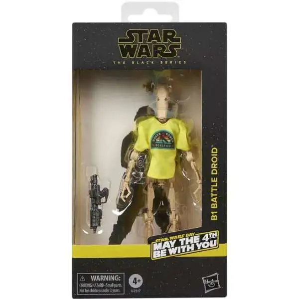 Star Wars Black Series B1 Battle Droid Action Figure [May the 4th Be with You]