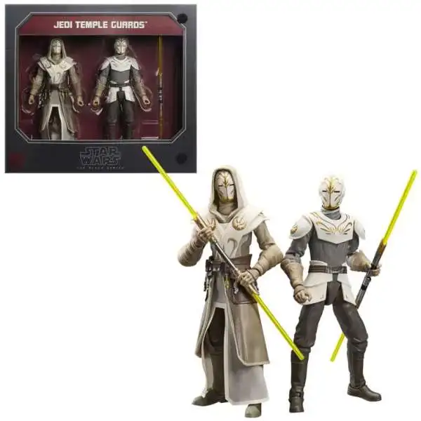Star Wars The Clone Wars Black Series Jedi Temple Guards Action Figure 2-Pack