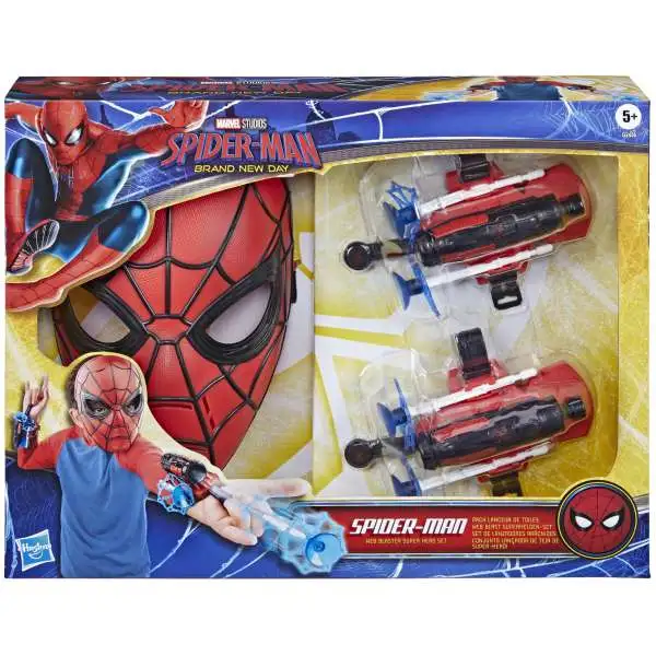 Marvel Spider-Man: Brand New Day Web Blaster Super Hero Set Roleplay Toy