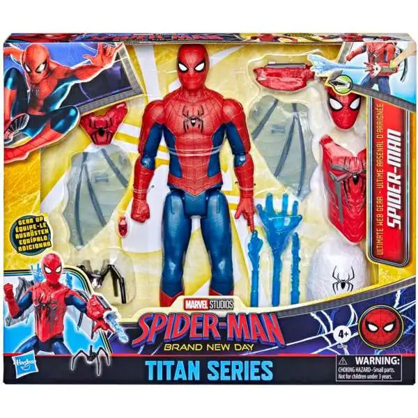 Marvel Spider-Man: Brand New Day Titan Series Ultimate Web Gear Spider-Man Exclusive Action Figure