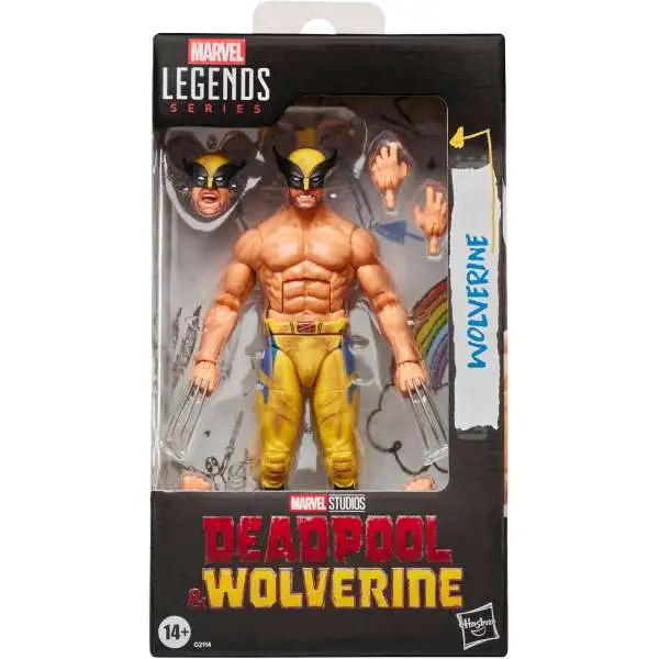 Deadpool & Wolverine Marvel Legends Wolverine Exclusive Action Figure [Shirtless]