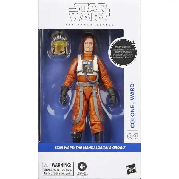 Star Wars The Mandalorian & Grogu Black Series Colonal Ward Action Figure [First Edition]