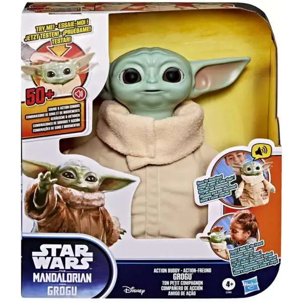 Star Wars The Mandalorian & Grogu Action Buddy Grogu 10-Inch Figure