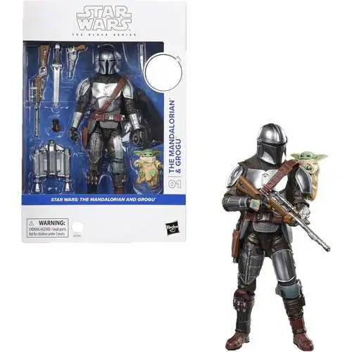 Star Wars Black Series The Mandalorian & Grogu Deluxe Action Figure [1st Edition]
