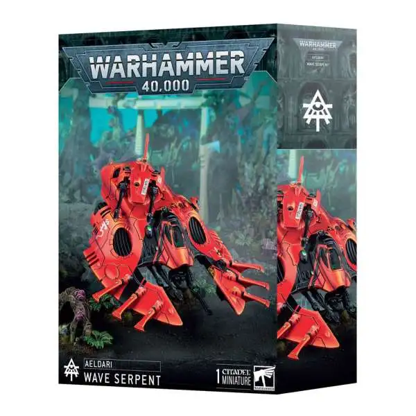 Warhammer 40,000 Aeldari / Eldar Wave Serpent/Falcon Miniatures Set