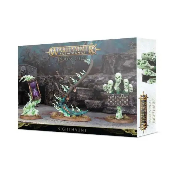 Warhammer Age of Sigmar Grand Alliance Death Nighthaunt Endless Spells [Black Box]