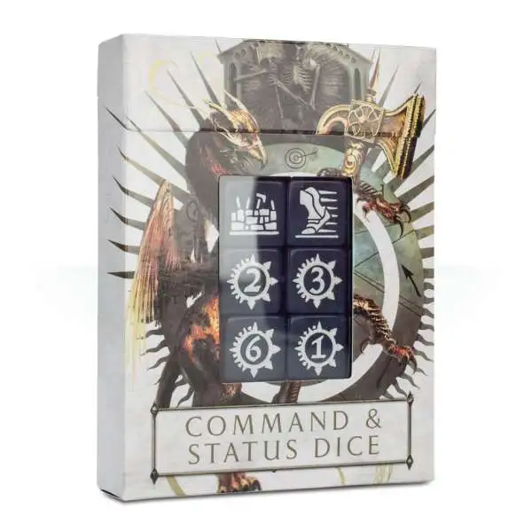 Warhammer Age of Sigmar Command & Status Dice