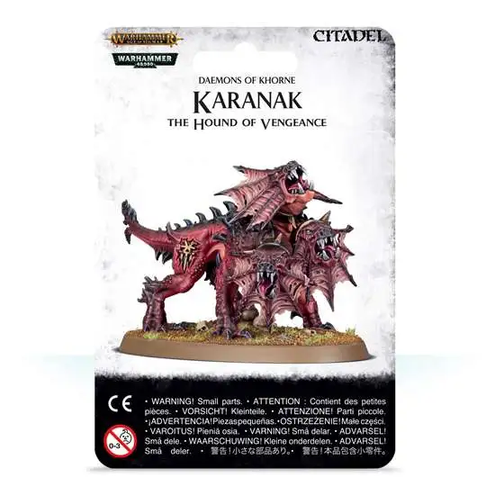 Warhammer 40,000 Demons of Khorne Karanak The Hound of Vengeance Miniature