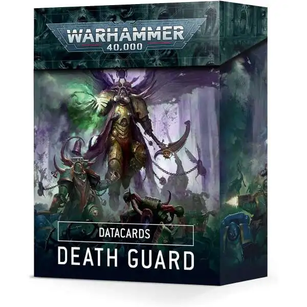 Warhammer 40,000 Datacards Death Guard Miniatures Accessory