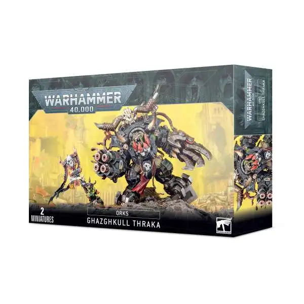 Warhammer 40,000 Orks Ghazghkull Thraka Miniatures Set