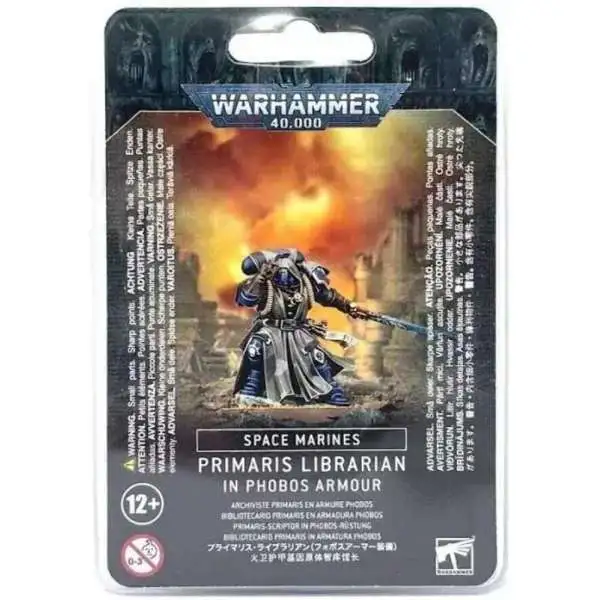 Warhammer 40,000 Primaris Librarian in Phobos Armor Miniature