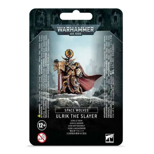 Warhammer 40,000 Space Wolves Ulrik The Slayer Miniature