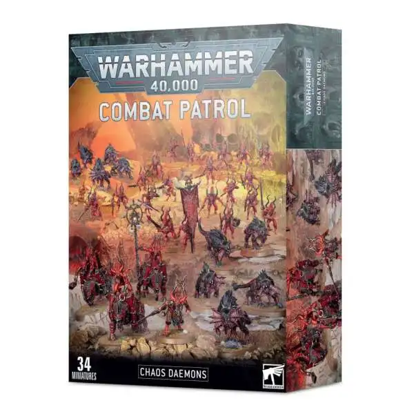 Warhammer 40,000 Chaos Daemons Combat Patrol Miniatures