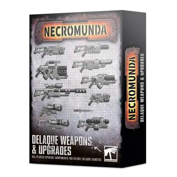 Necromunda Delaque Weapons & Upgrades Miniatures