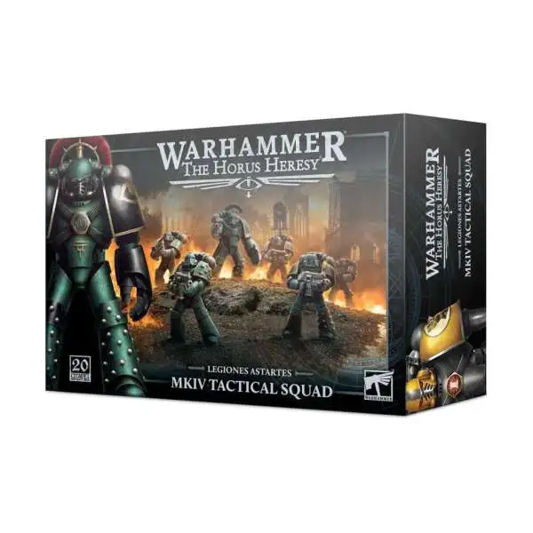 Warhammer The Horus Heresy MkIV Tactical Squad Miniatures