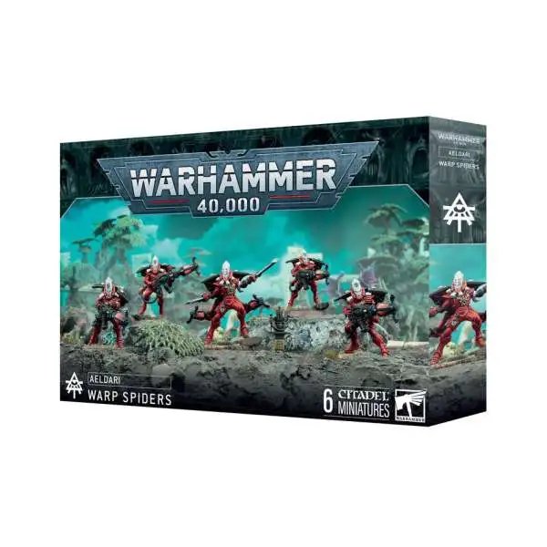 Warhammer Aeldari / Eldar Warp Spiders Miniatures Set