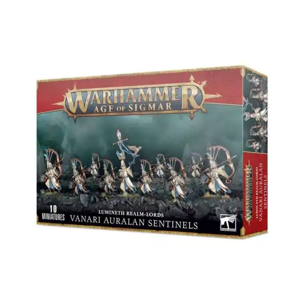 Warhammer Age of Sigmar Lumineth Realm Lords Vanari Auralan Sentinels Miniature