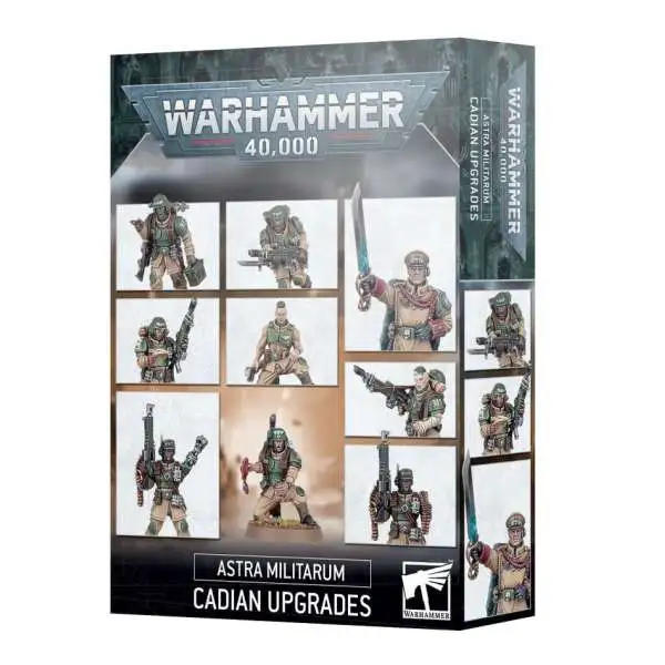 Warhammer 40000 Astra Militarum Cadian Upgrades Miniatures
