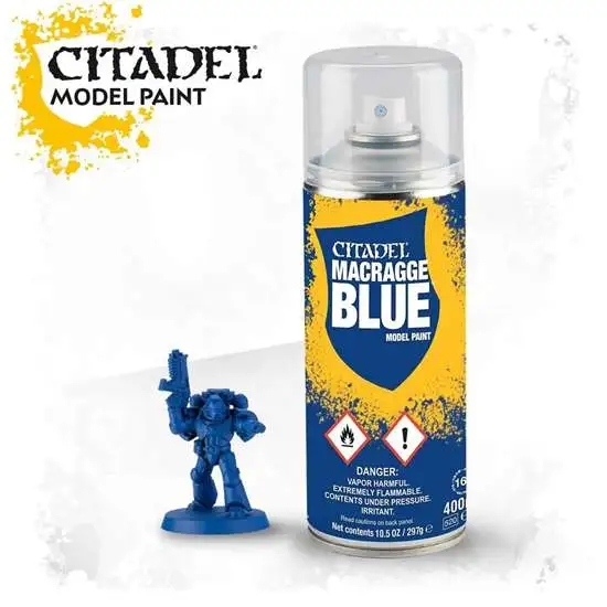 Citadel Colour Primer Macragge Blue Spray Paint