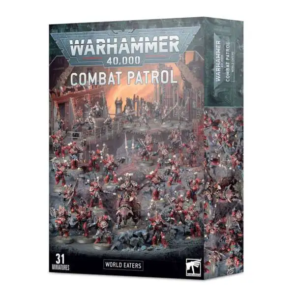 Warhammer 40,000 Combat Patrol World Eaters Miniatures