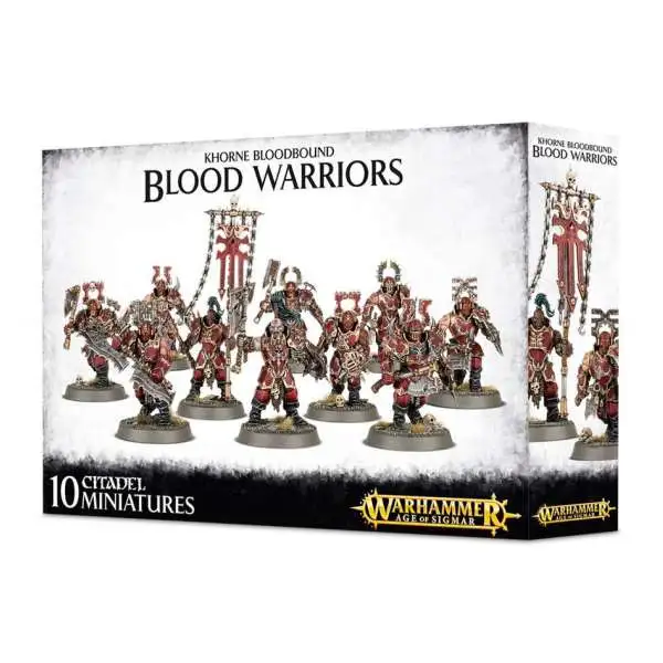 Age of Sigmar Blades of Khorne Blood Warriors Miniatures