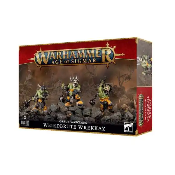 Warhammer Age of Sigmar Orruk Warclans Weirdbrute Wrekkaz Miniature