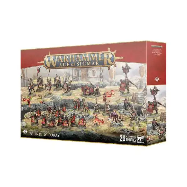 Age of Sigmar Founding Foray Miniatures