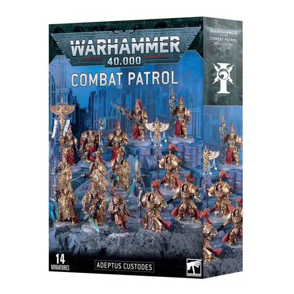 Warhammer 40,000 Combat Patrol Adeptus Custodes Miniatures