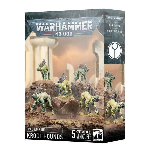 Warhammer 40,000 Tau Empire Kroot Hounds Miniatures [5 Miniatures]