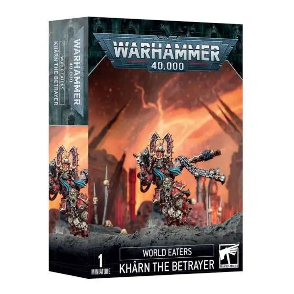 Warhammer 40,000 Chaos Space Marines Kharn the Betrayer Miniatures