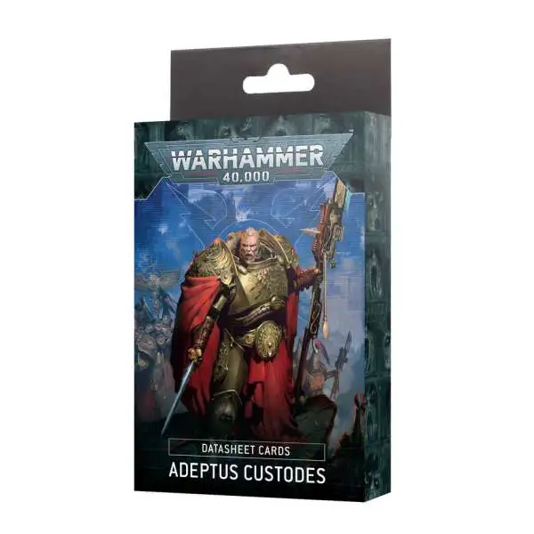 Warhammer 40,000 Datasheet Cards Adeptus Custodes Data Cards