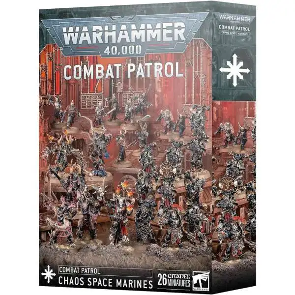 Warhammer 40,000 Chaos Space Marines Combat Patrol Miniature