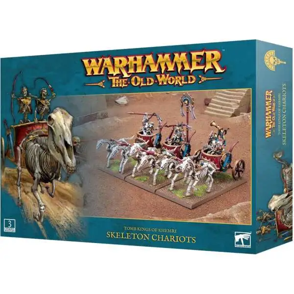 Warhammer The Old World Tomb Kings of Khemri Skeleton Chariots Miniature