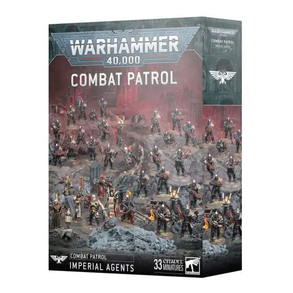 Warhammer 40,000 Combat Patrol Imperial Agents Miniatures