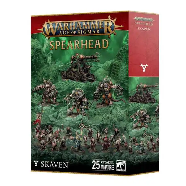 Age of Sigmar Spearhead Skaven miniatures