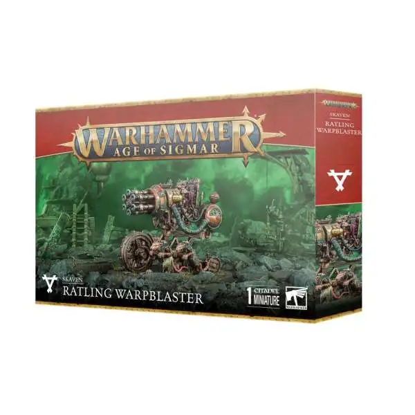Age of Sigmar skaven Ratling Warpblaster miniatures