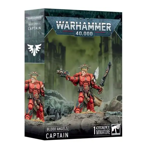 Warhammer 40,000 Blood Angels Captain Miniature