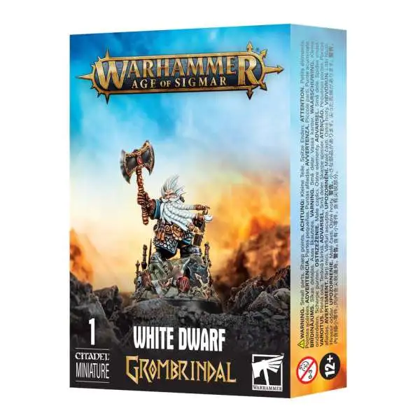 Age of Sigmar White Dwarf Grombrindal SE miniatures