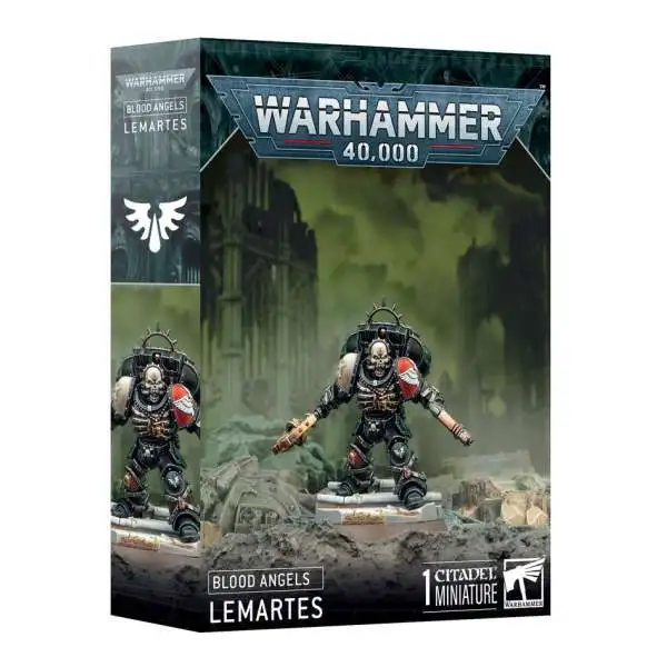 Warhammer 40,000 Blood Angels Lemartes Miniature