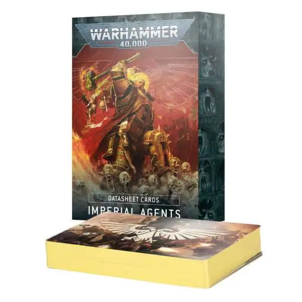 Warhammer 40,000 Imperial Agents Datasheet Cards