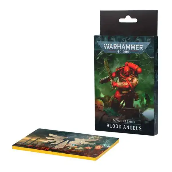 Warhammer 40,000 Blood Angels Data Cards