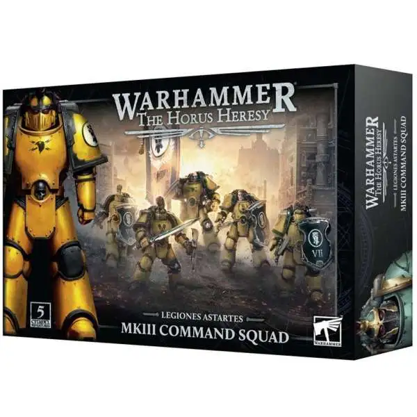 Warhammer: The Horus Heresy Legiones Astartes MKIII Command Squad Miniatures