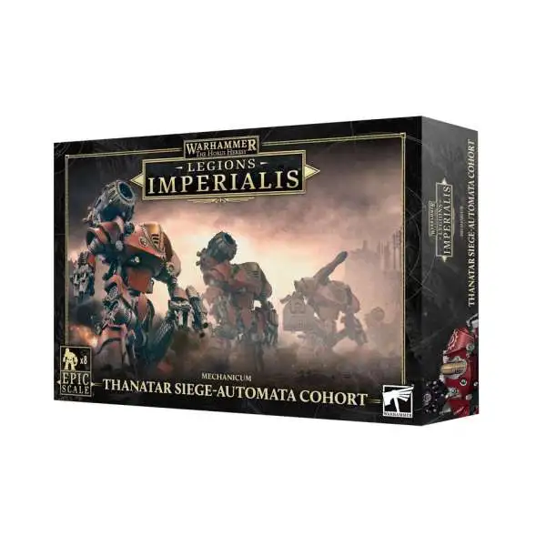 Legions Imperialis Mechanicum Thanatar Siege-Automata Cohort miniatures