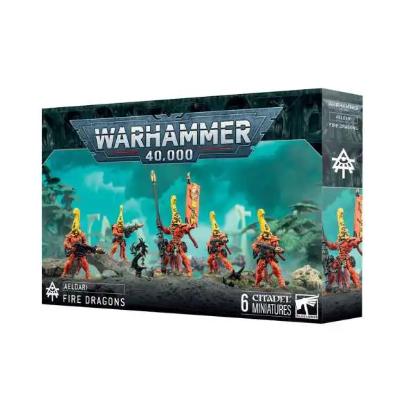 Warhammer 40,000 Aeldari Fire Dragons Miniatures