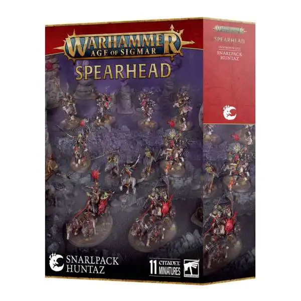 Age of Sigmar Snarlpack Huntaz Miniatures [Spearhead]